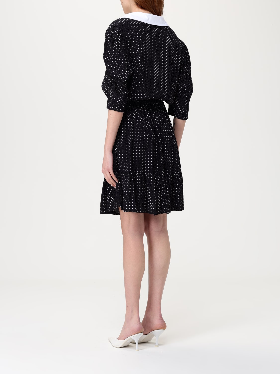 MAR DE MARGARITAS DRESS: Dress woman Mar De Margaritas, Black - Img 2