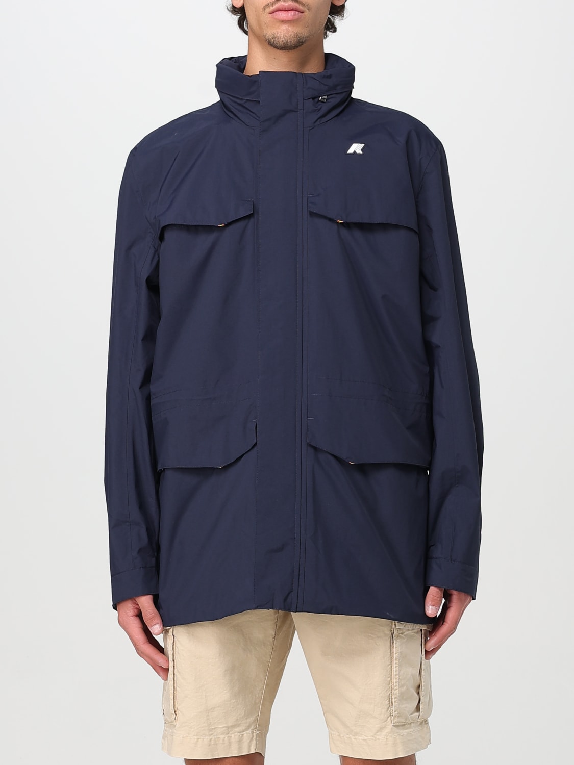 K-WAY JACKET: Jacket men K-way, Blue - Img 1