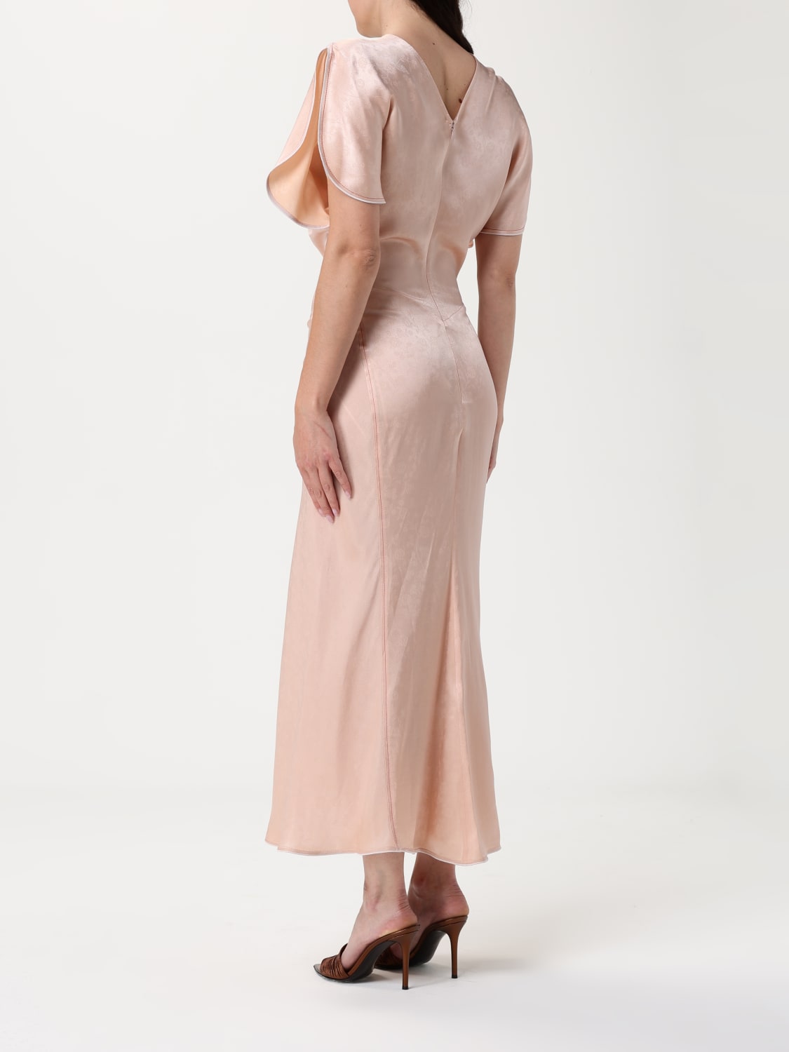 VICTORIA VICTORIA BECKHAM ABITO: Abito donna Victoria Victoria Beckham, Rosa - Img 2