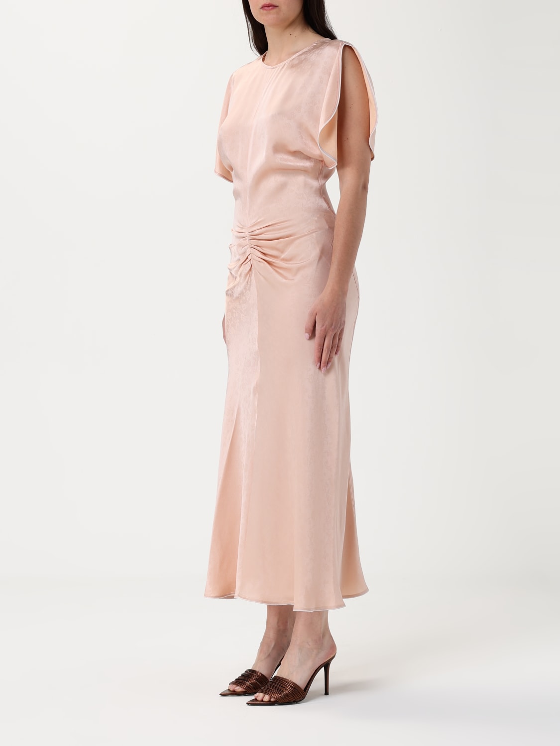 VICTORIA VICTORIA BECKHAM ABITO: Abito donna Victoria Victoria Beckham, Rosa - Img 3