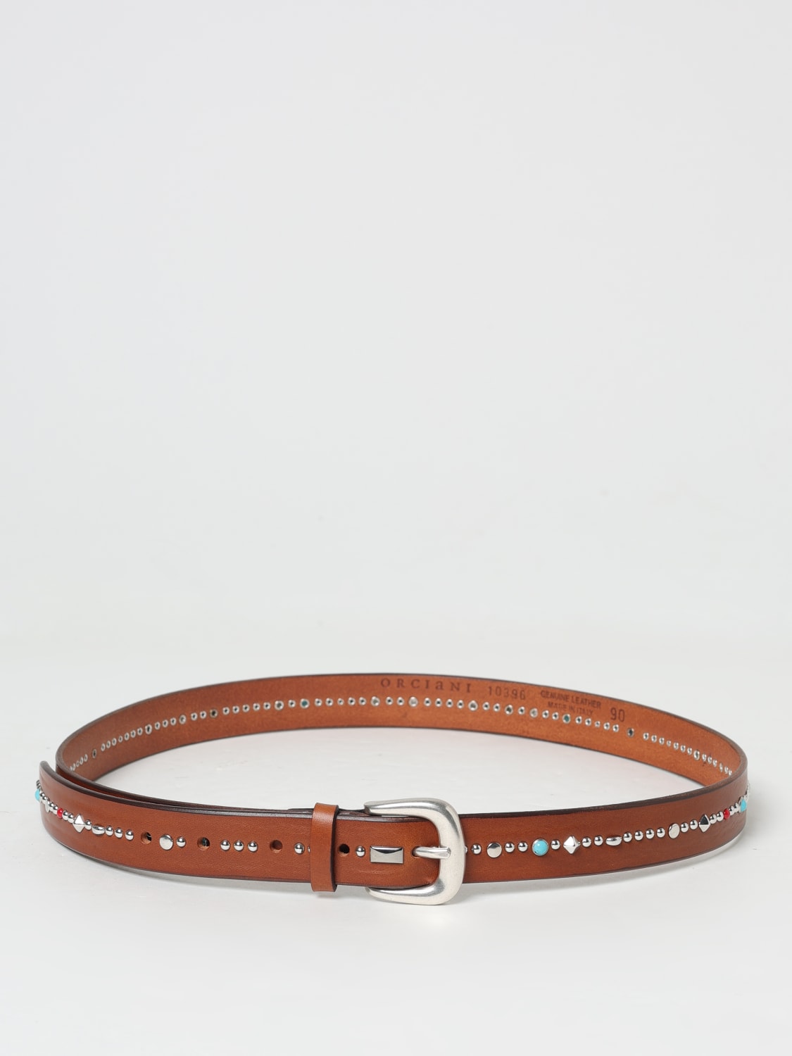 ベルト ORCIANI Woman Belt Brown D10396BUS CUOIO ORCIANI: Belt woman - Brown | Orciani belt D10396BUS online