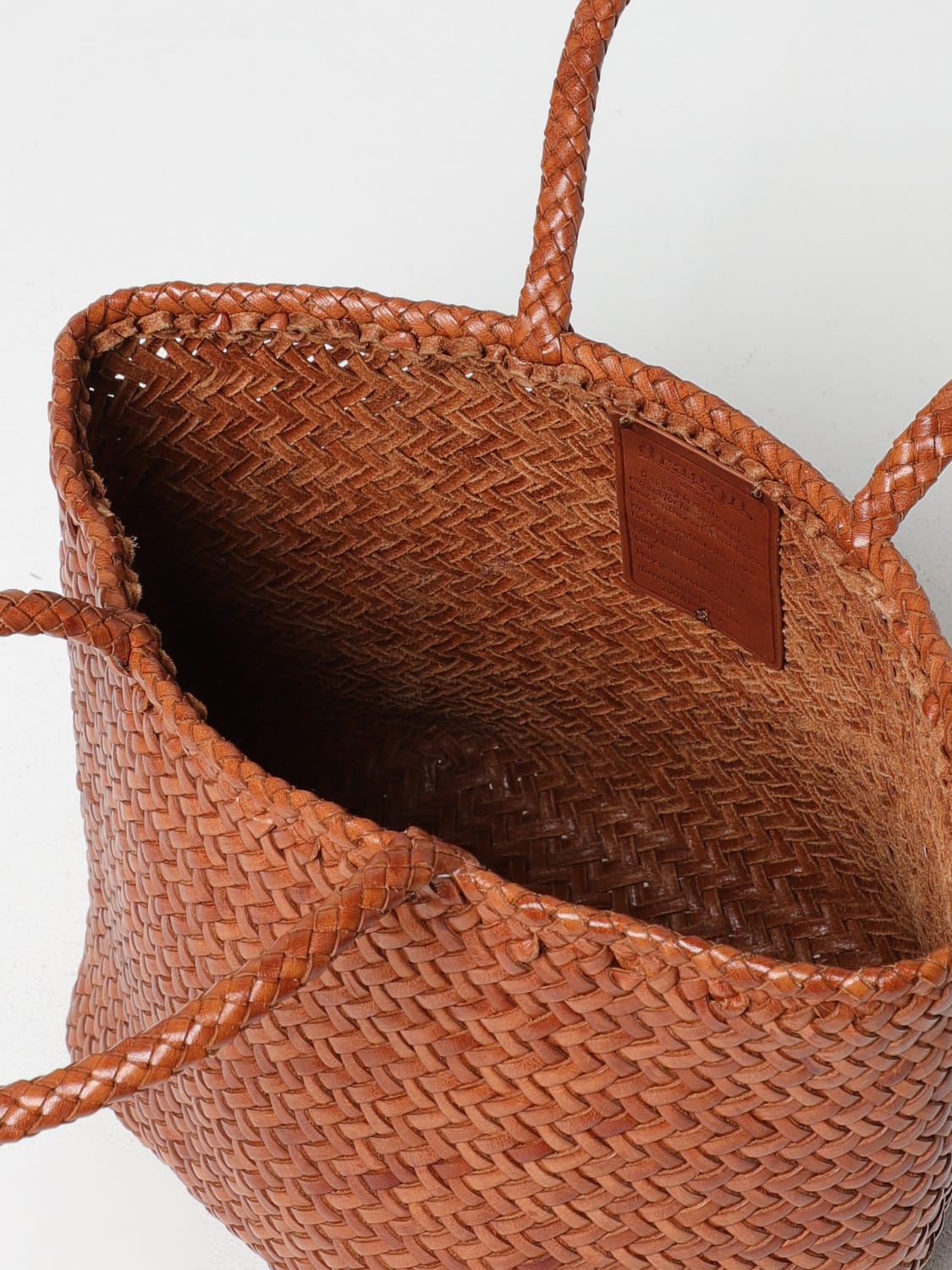 DRAGON DIFFUSION SCHULTERTASCHE: Handtasche damen Dragon Diffusion, Braun - Img 3