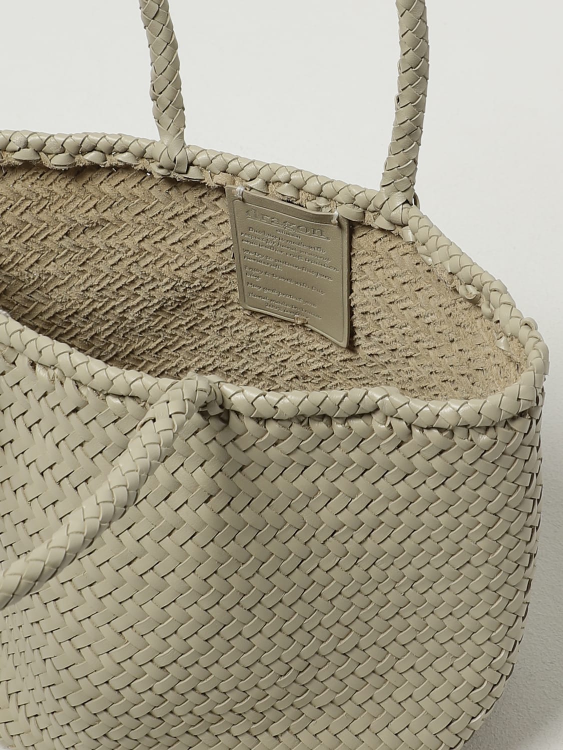 DRAGON DIFFUSION BORSA A SPALLA: Borsa a spalla Grace Dragon Diffusion, Perla - Img 3