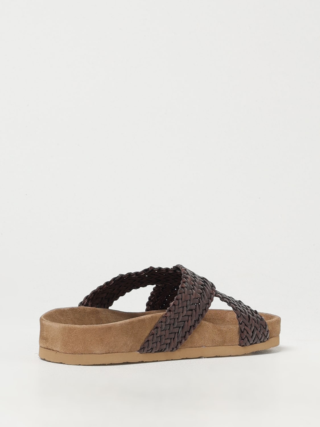 DRAGON DIFFUSION SANDALEN MIT ABSATZ: Flache sandalen damen Dragon Diffusion, Braun - Img 3