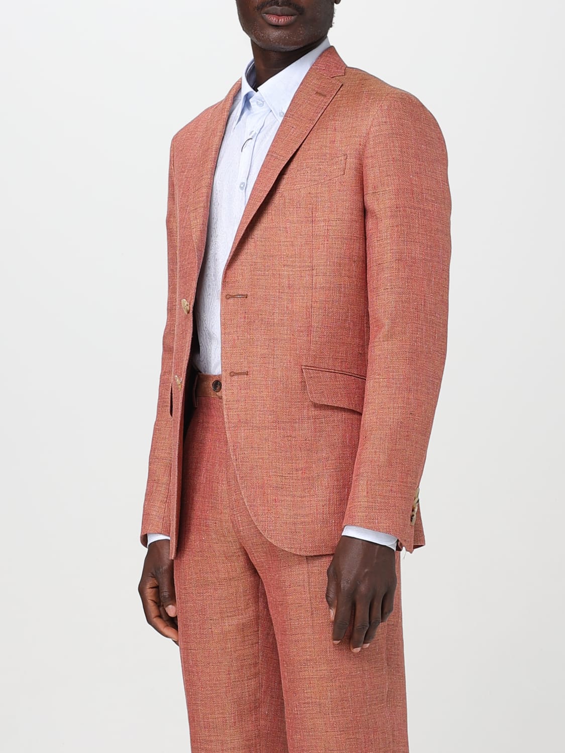 ETRO JACKE: Blazer herren Etro, Braun - Img 4