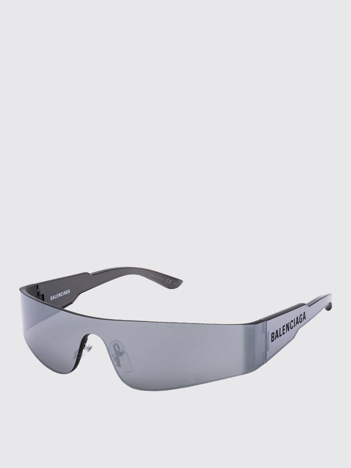 BALENCIAGA SUNGLASSES: Sunglasses men Balenciaga, Silver - Img 1