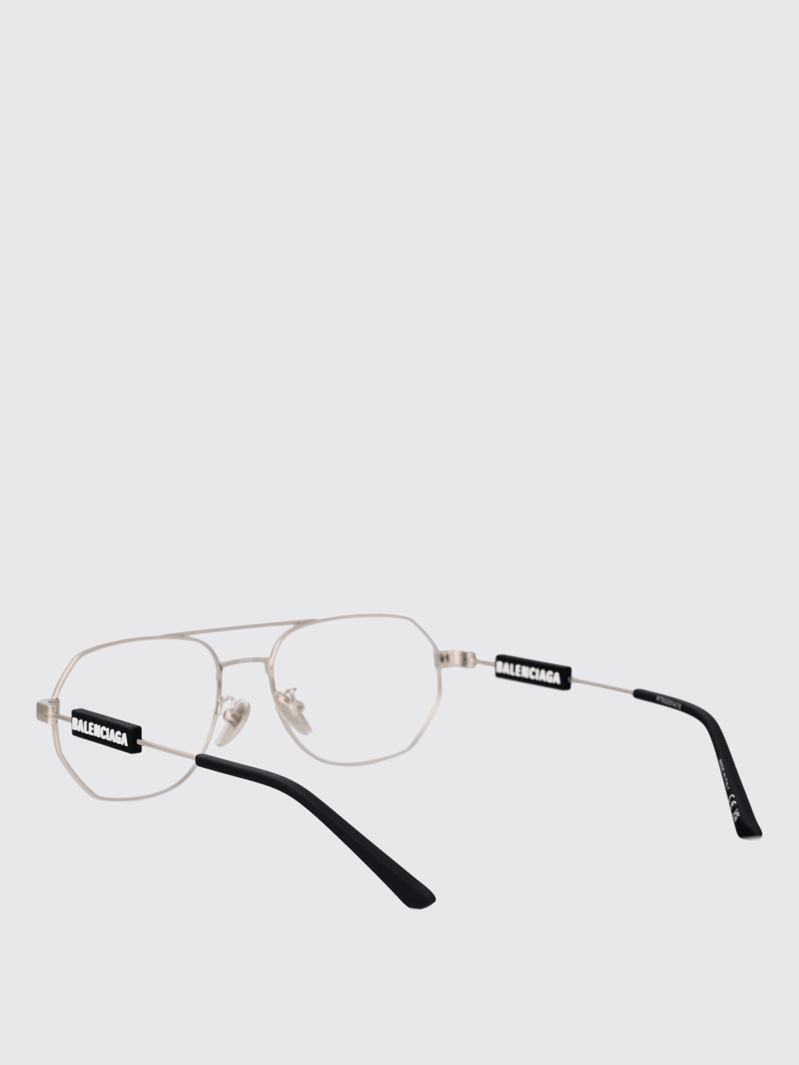 BALENCIAGA OPTICAL FRAMES: Optical frames men Balenciaga, Silver - Img 3