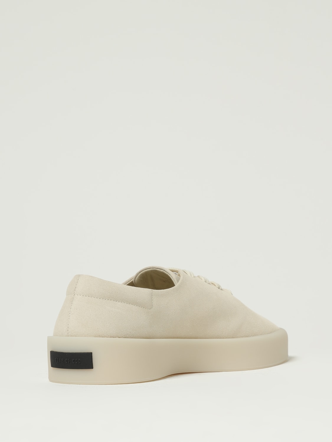 FEAR OF GOD SNEAKERS: Sneakers Fear Of God in nabuk a grana , Naturale - Img 3