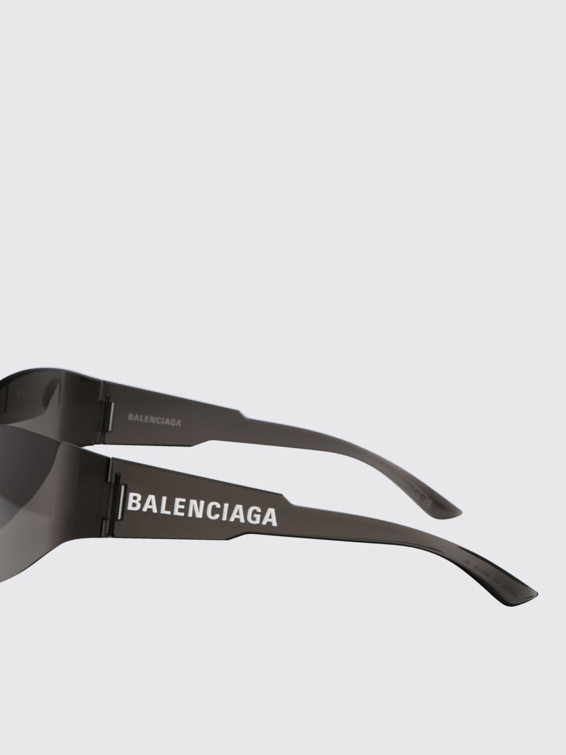 BALENCIAGA OCCHIALI DA SOLE: Occhiali da sole BB0257S Balenciaga in acetato , Grigio - Img 4