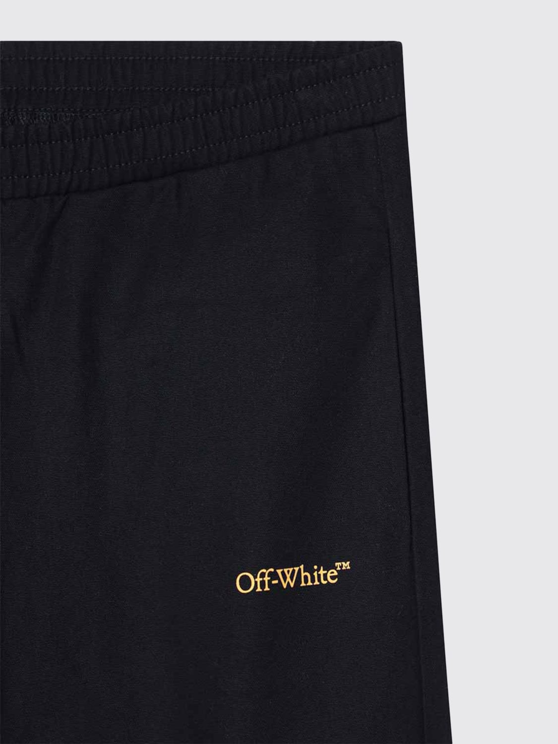 OFF-WHITE KIDS PANTS: Pants kids Off-white Kids, Black - Img 3