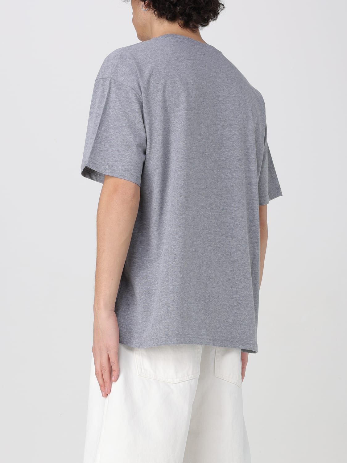 GCDS: T-shirt men - Grey | GCDS t-shirt A2OM2304JB9 online GCDS: T-shirt men - Grey | GCDS t-shirt A2OM2304JB9 online