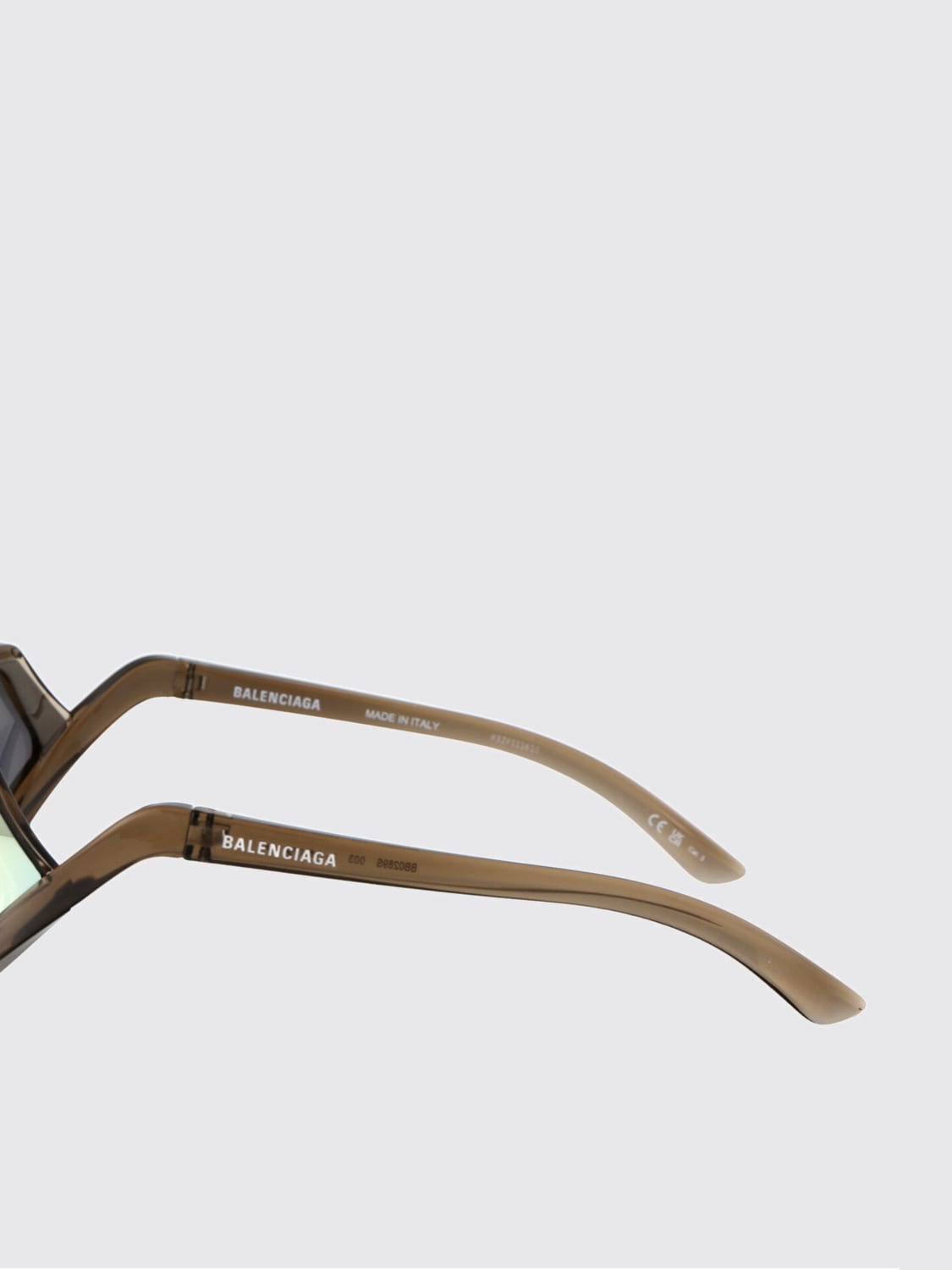 BALENCIAGA SUNGLASSES: Sunglasses men Balenciaga, Brown - Img 4