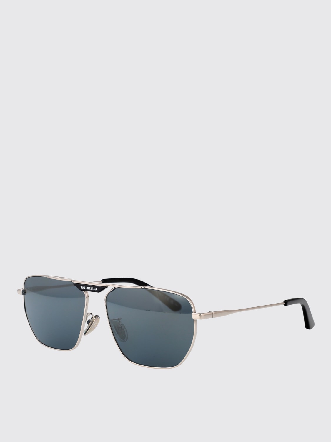 BALENCIAGA SUNGLASSES: Sunglasses men Balenciaga, Silver - Img 1