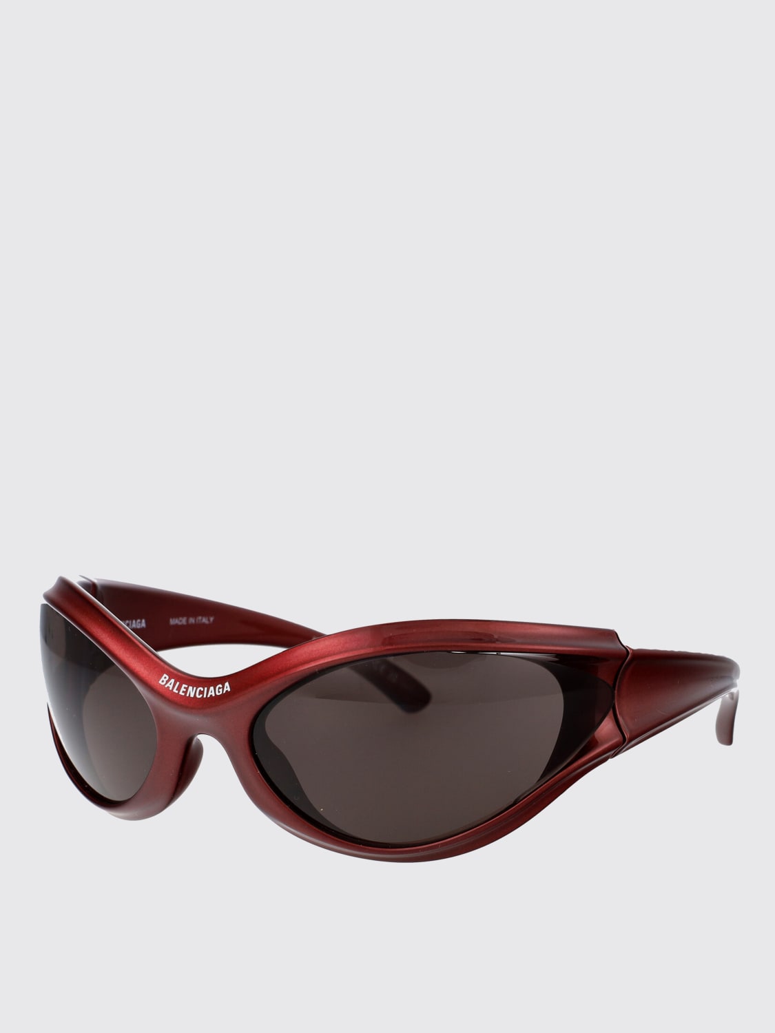 BALENCIAGA SUNGLASSES: Sunglasses men Balenciaga, Burgundy - Img 1