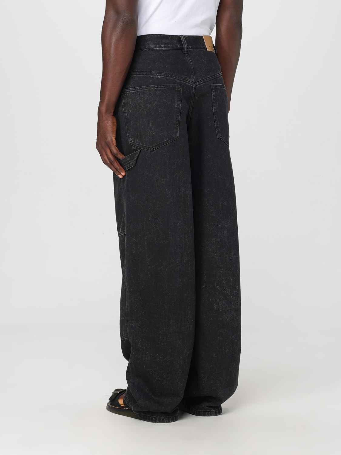 ISABEL MARANT JEANS: Jeans men Isabel Marant, Black - Img 3