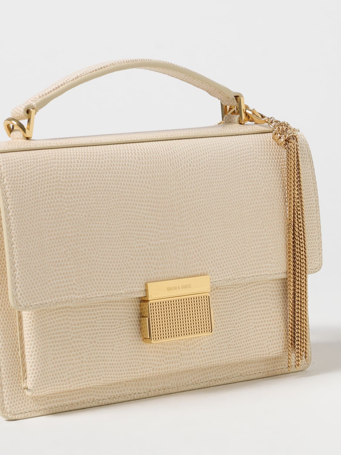 GOLDEN GOOSE MINI BAG: Handbag woman Golden Goose, Cream - Img 3