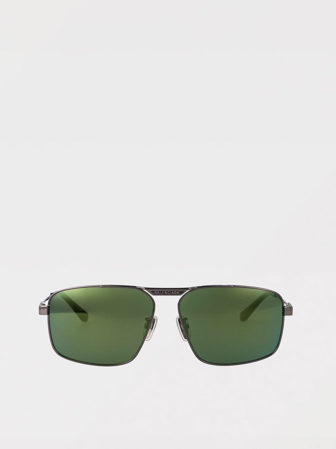 BALENCIAGA SUNGLASSES: Sunglasses men Balenciaga, Green - Img 1