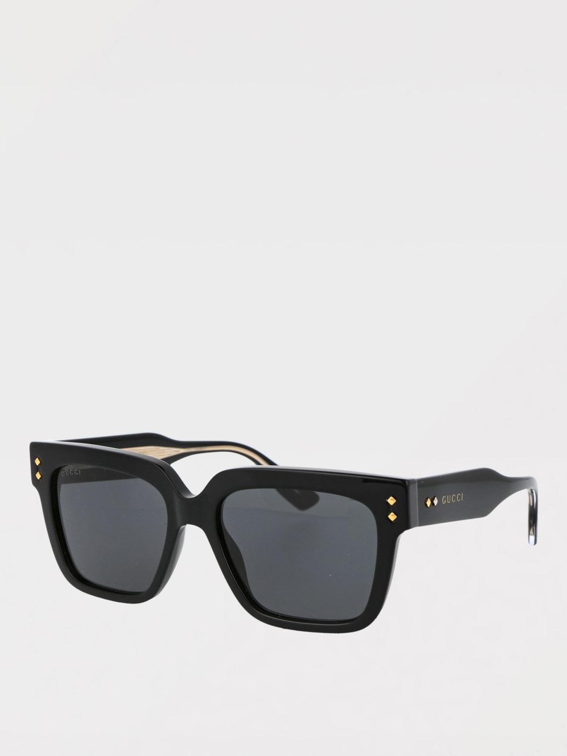GUCCI SUNGLASSES: Sunglasses men Gucci, Black - Img 2
