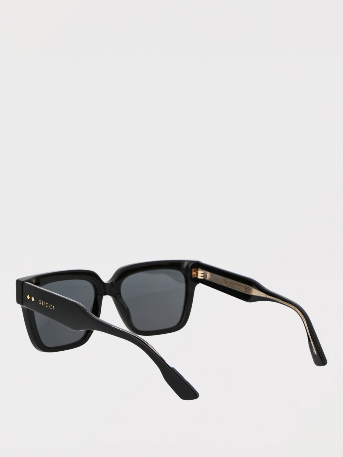 GUCCI SUNGLASSES: Sunglasses men Gucci, Black - Img 3