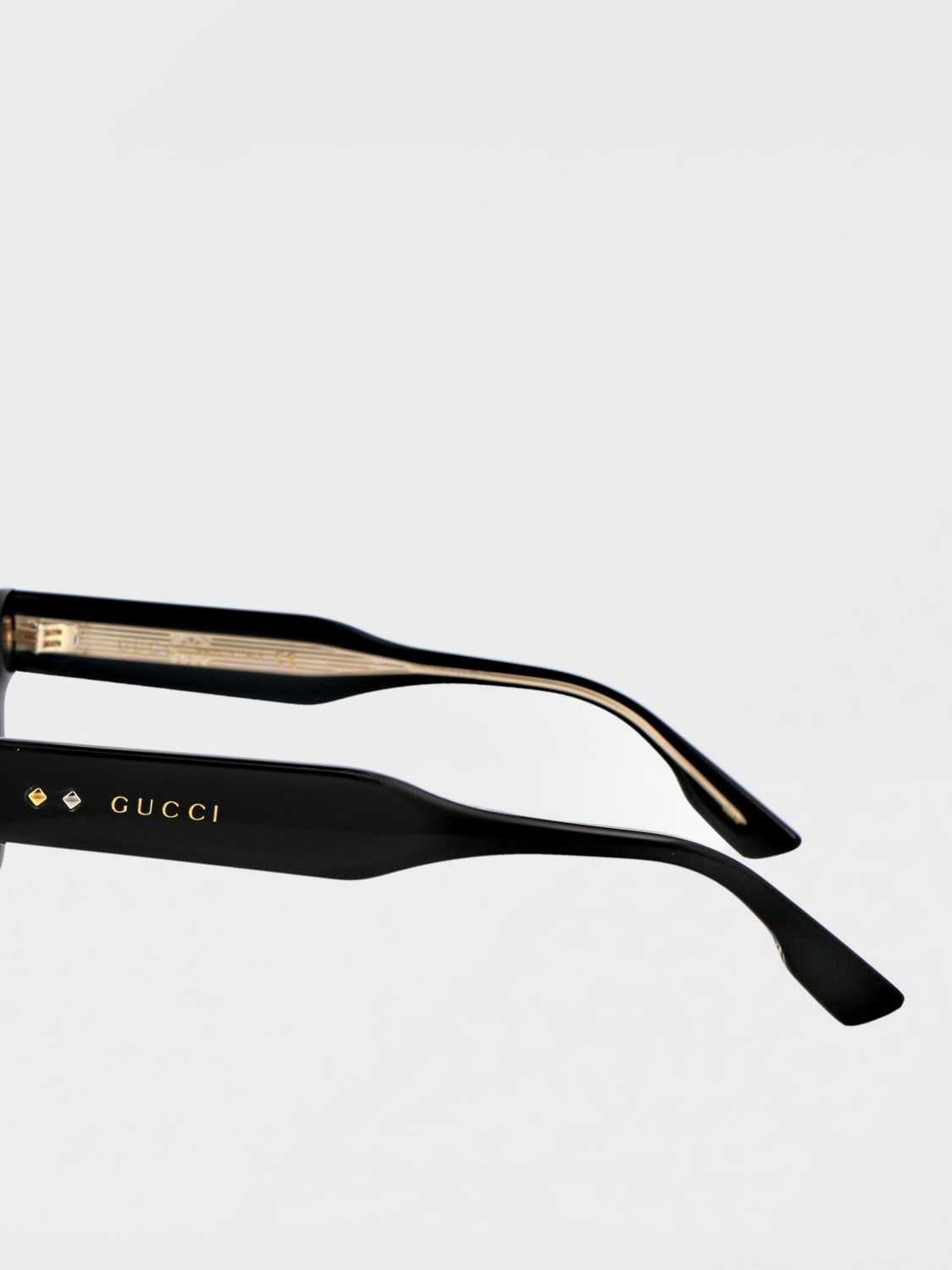GUCCI SUNGLASSES: Sunglasses men Gucci, Black - Img 4