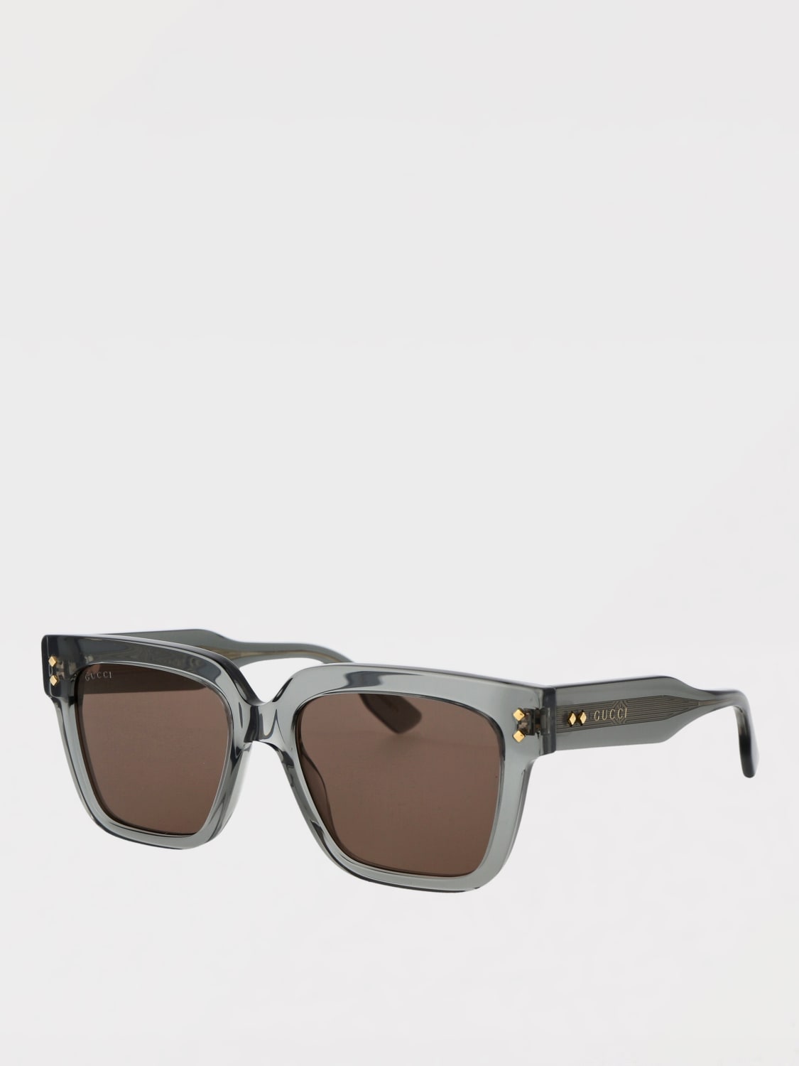 GUCCI SUNGLASSES: Sunglasses men Gucci, Grey - Img 2