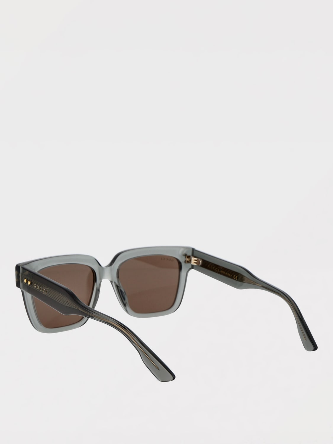 GUCCI SUNGLASSES: Sunglasses men Gucci, Grey - Img 3