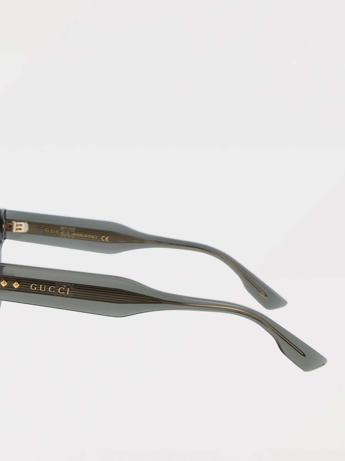 GUCCI SUNGLASSES: Sunglasses men Gucci, Grey - Img 4