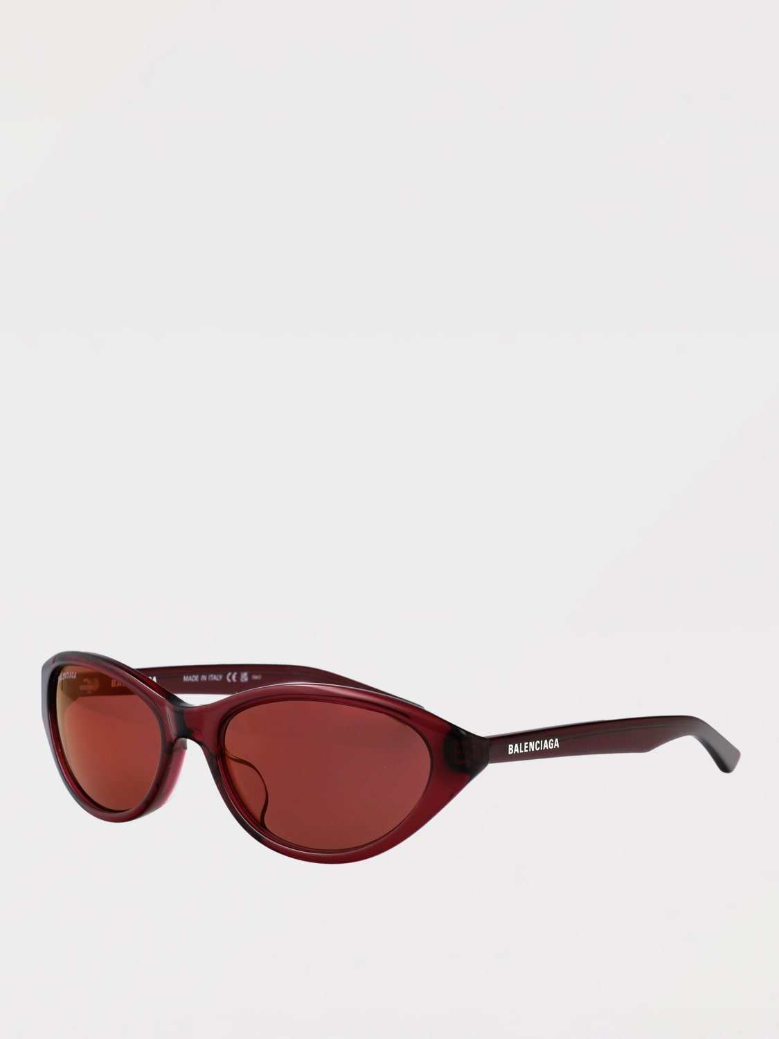 サングラス BALENCIAGA Woman Sunglasses Red BB0404SK 003 BALENCIAGA: Sunglasses woman - Red | Balenciaga sunglasses