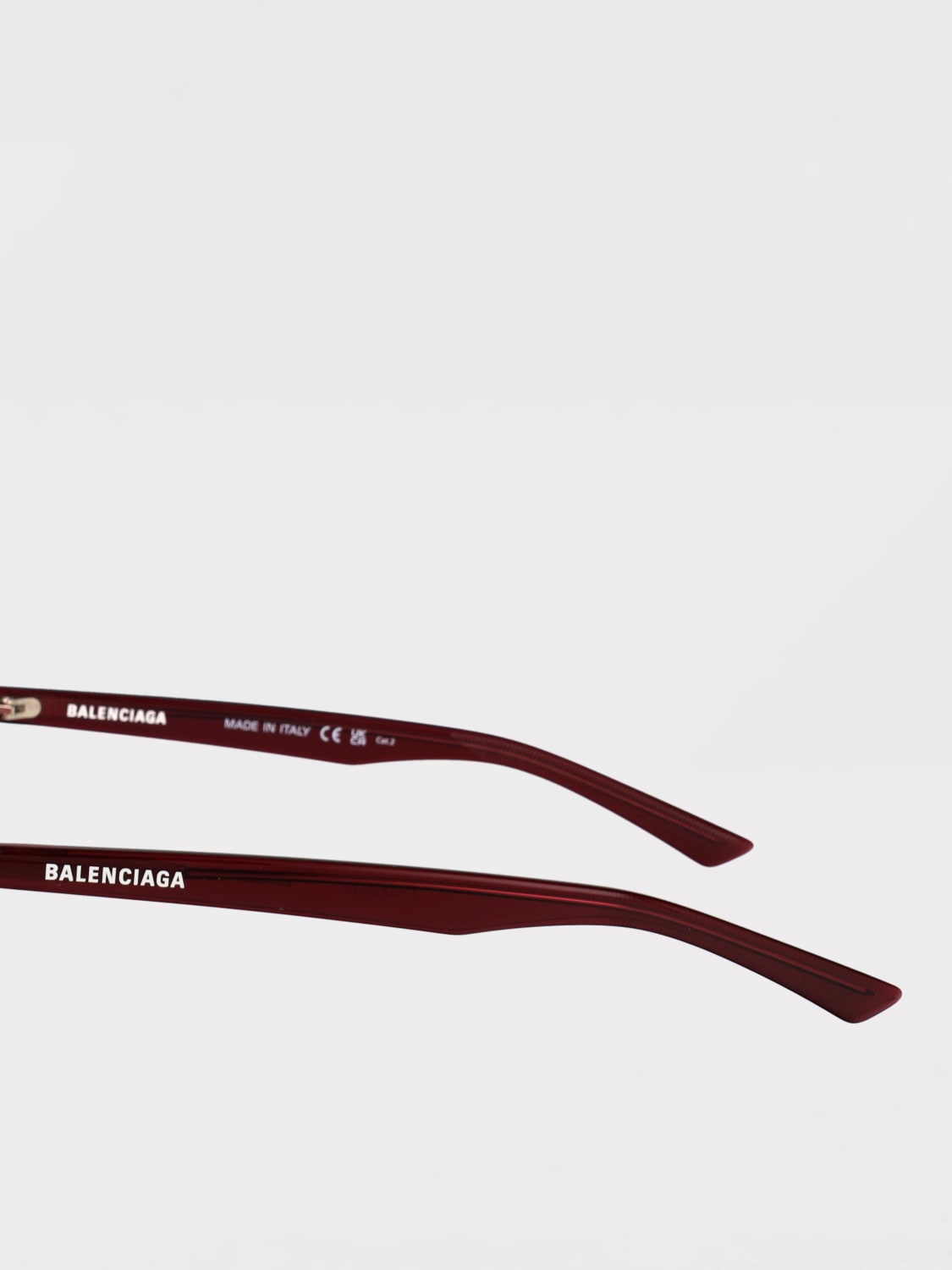 サングラス BALENCIAGA Woman Sunglasses Red BB0404SK 003 BALENCIAGA: Sunglasses woman - Red | Balenciaga sunglasses