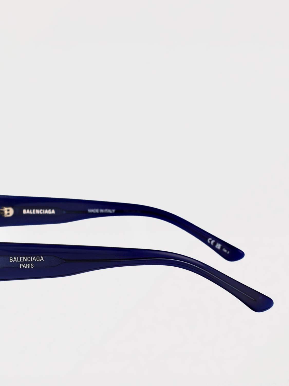 BALENCIAGA SUNGLASSES: Sunglasses men Balenciaga, Blue - Img 4