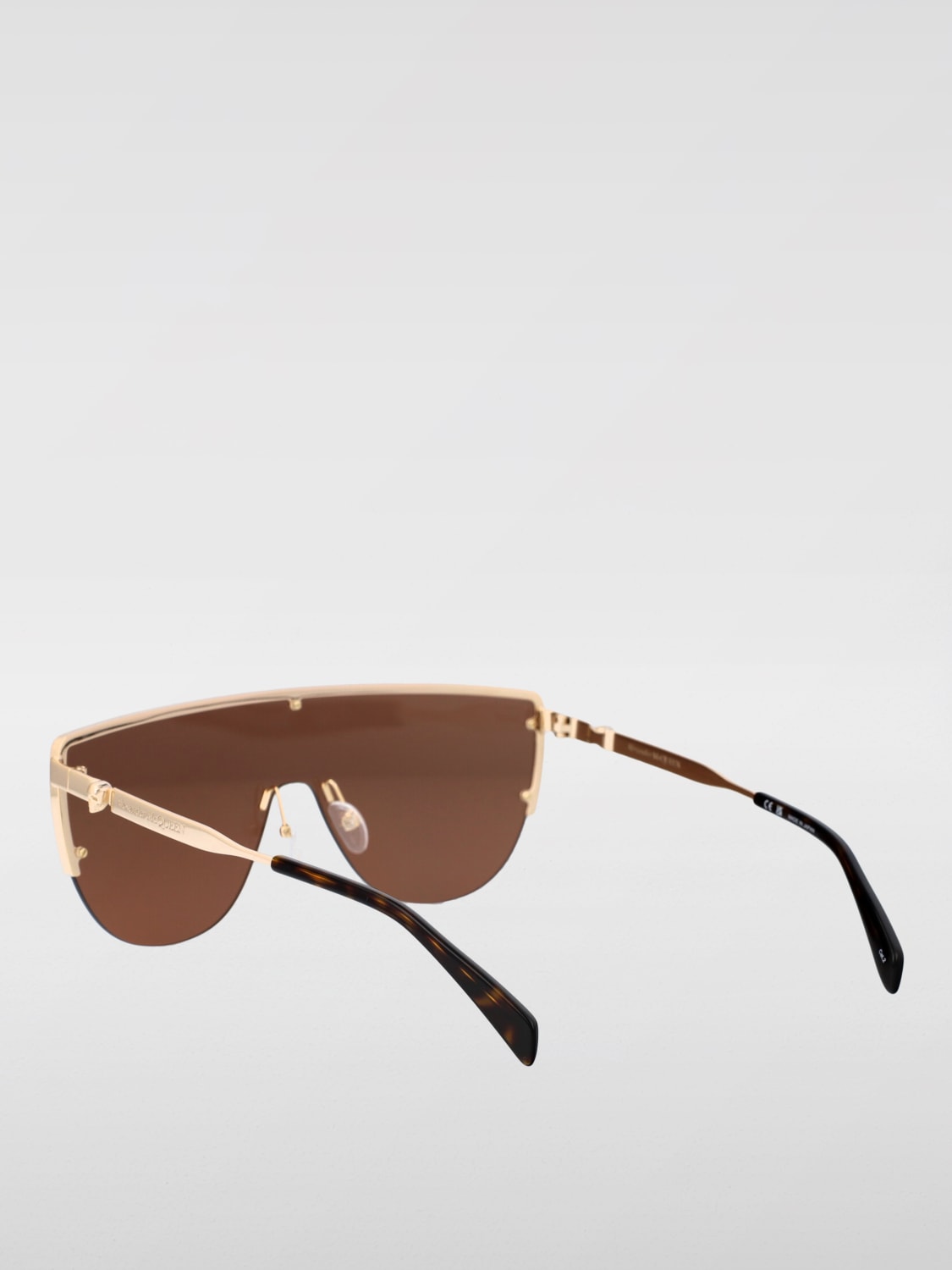 MCQUEEN 太阳镜: 太阳镜 男士 McQueen, 金色 - Img 3