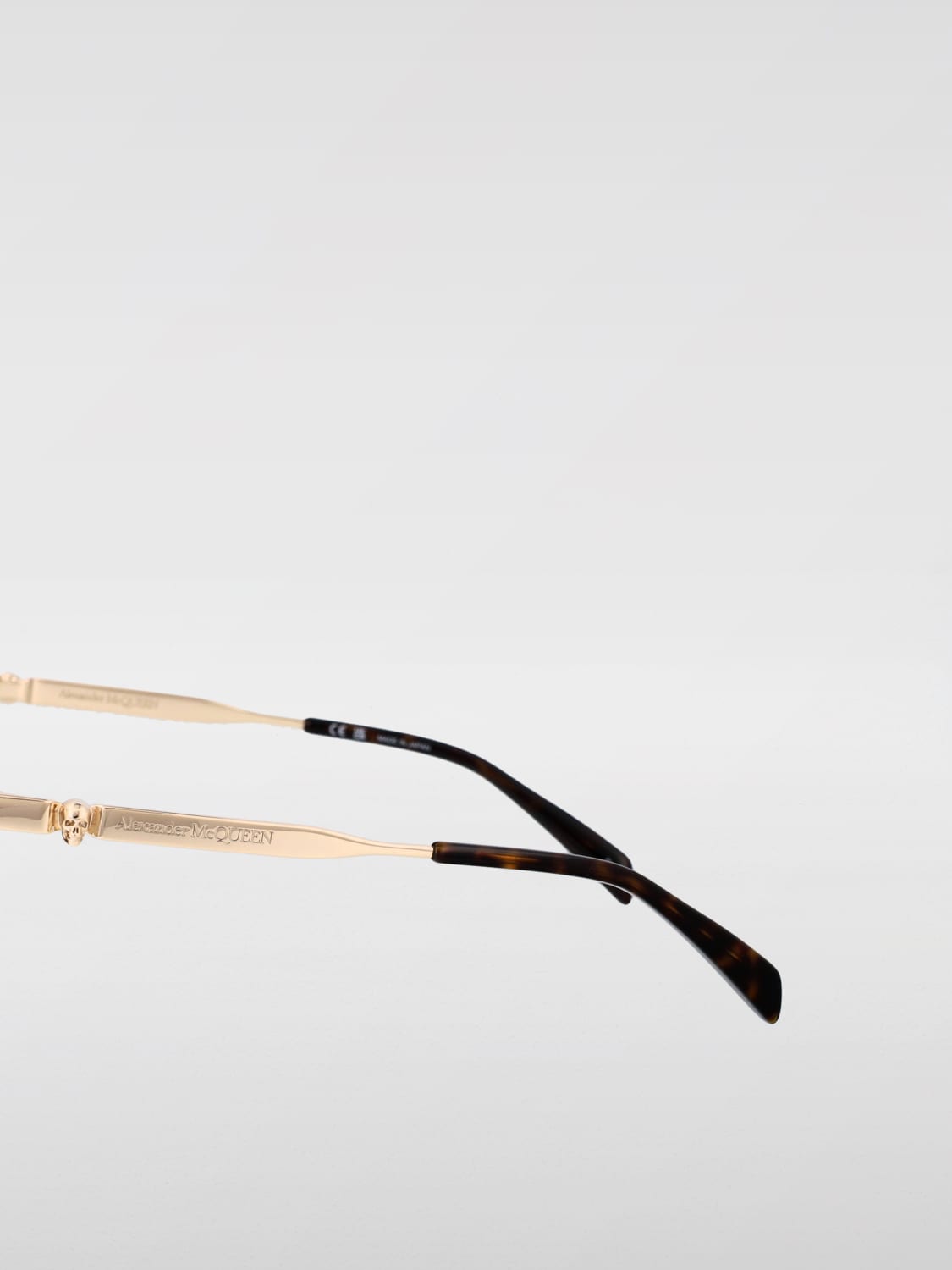 MCQUEEN 太阳镜: 太阳镜 男士 McQueen, 金色 - Img 4