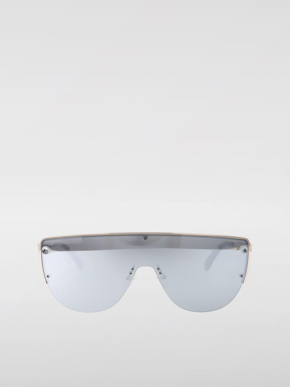 MCQUEEN SUNGLASSES: Sunglasses men McQueen, Silver - Img 2