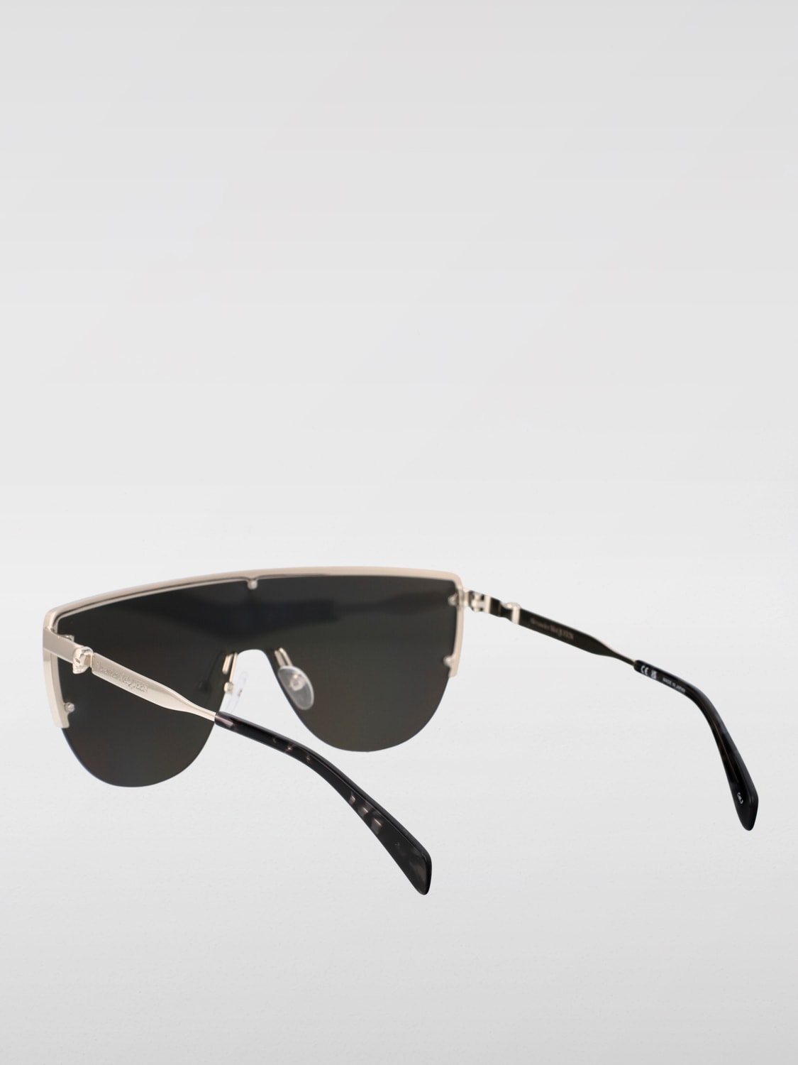 MCQUEEN SUNGLASSES: Sunglasses men McQueen, Silver - Img 3