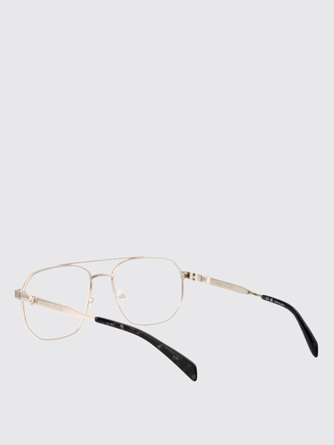 MCQUEEN OPTICAL FRAMES: Optical frames men McQueen, Silver - Img 3