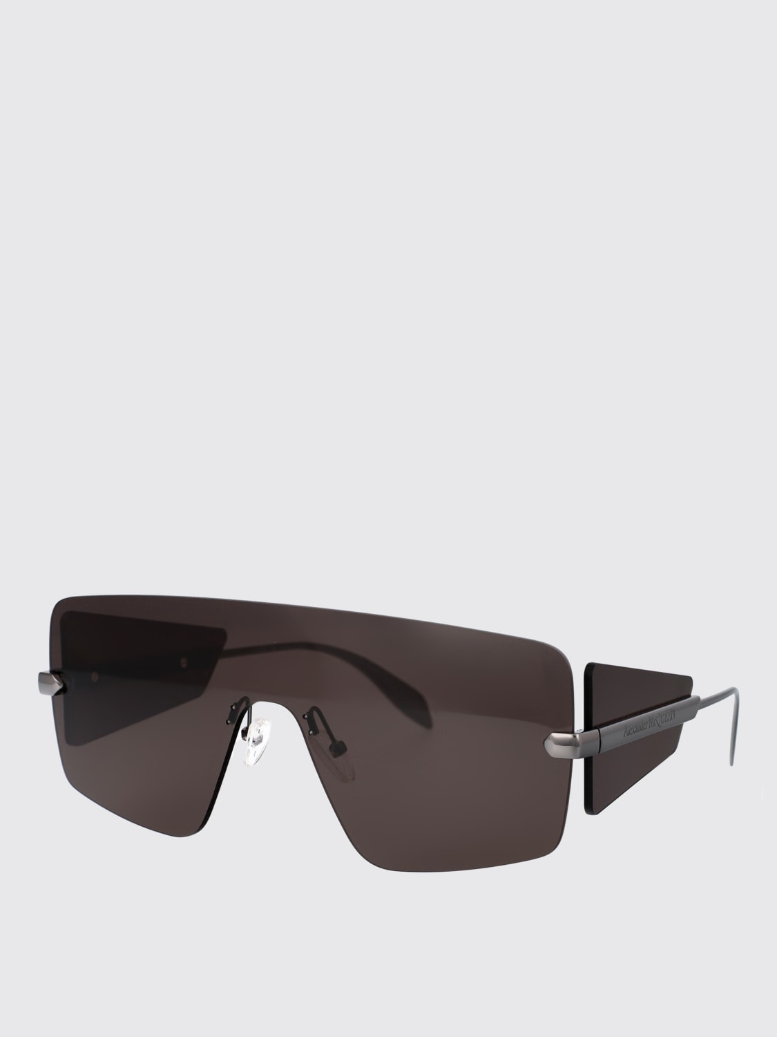 MCQUEEN SUNGLASSES: Sunglasses men McQueen, Grey - Img 1