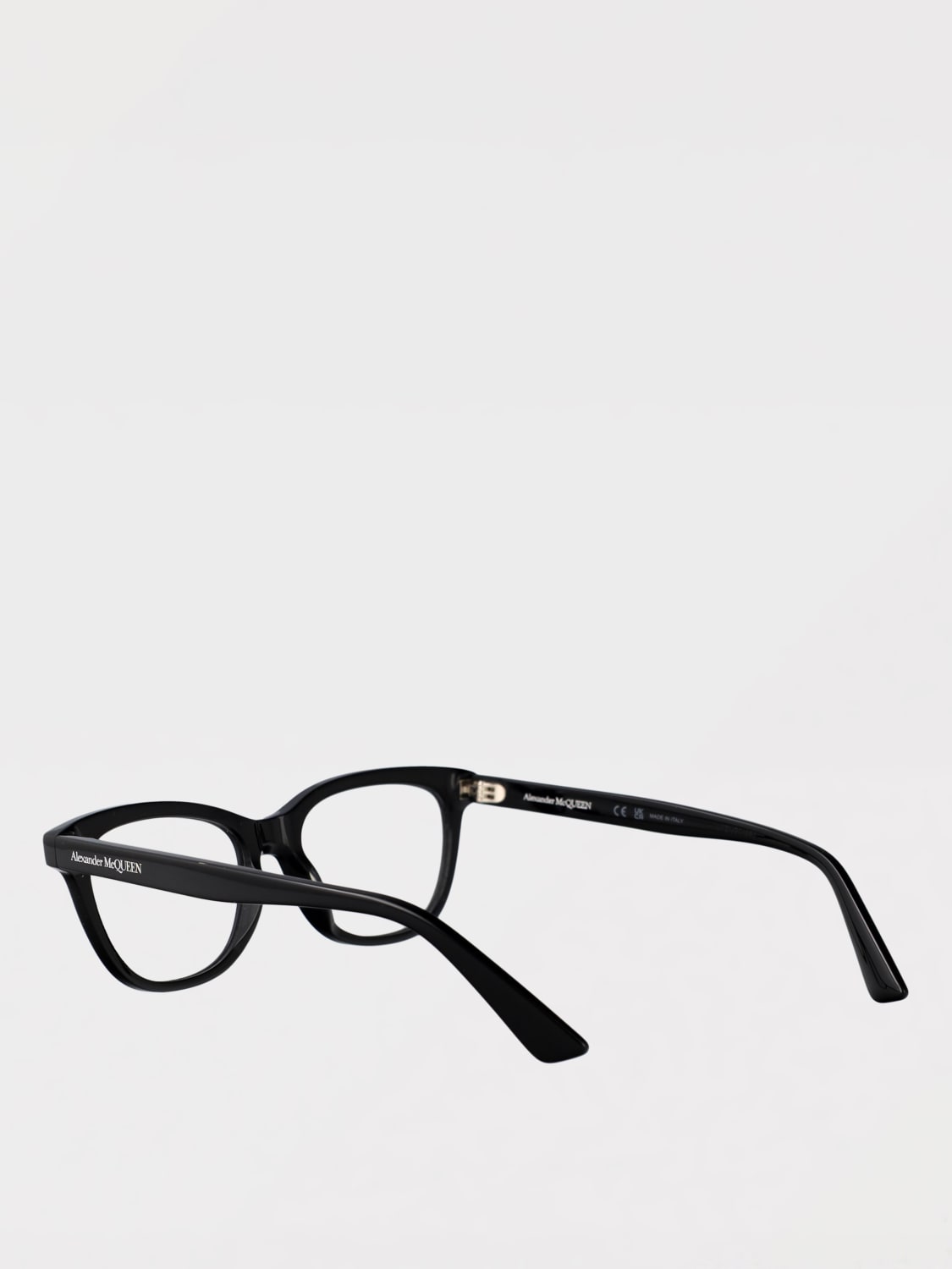 MCQUEEN OPTICAL FRAMES: Optical frames woman McQueen, Black - Img 3