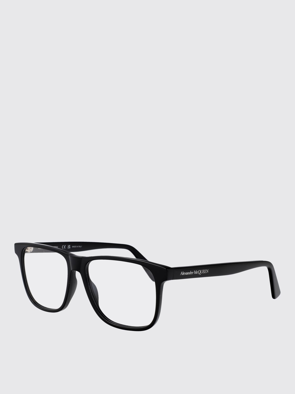MCQUEEN OPTICAL FRAMES: Optical frames men McQueen, Black - Img 1