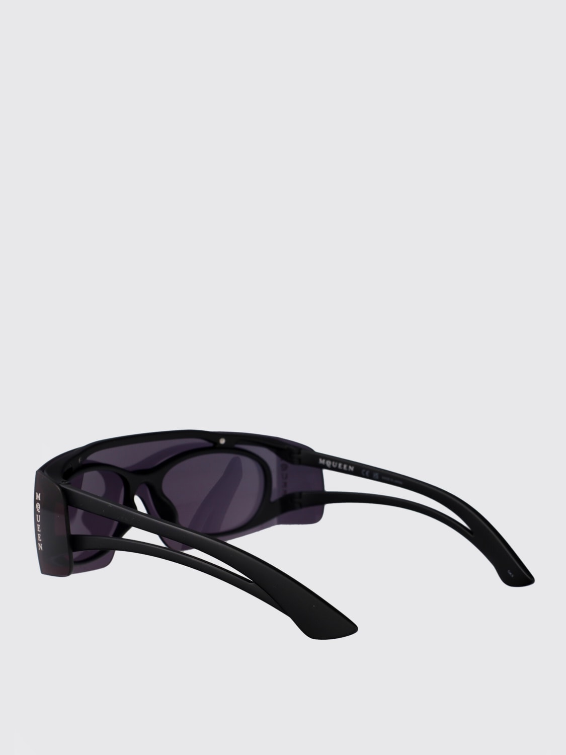 MCQUEEN SUNGLASSES: Sunglasses men McQueen, Black - Img 4