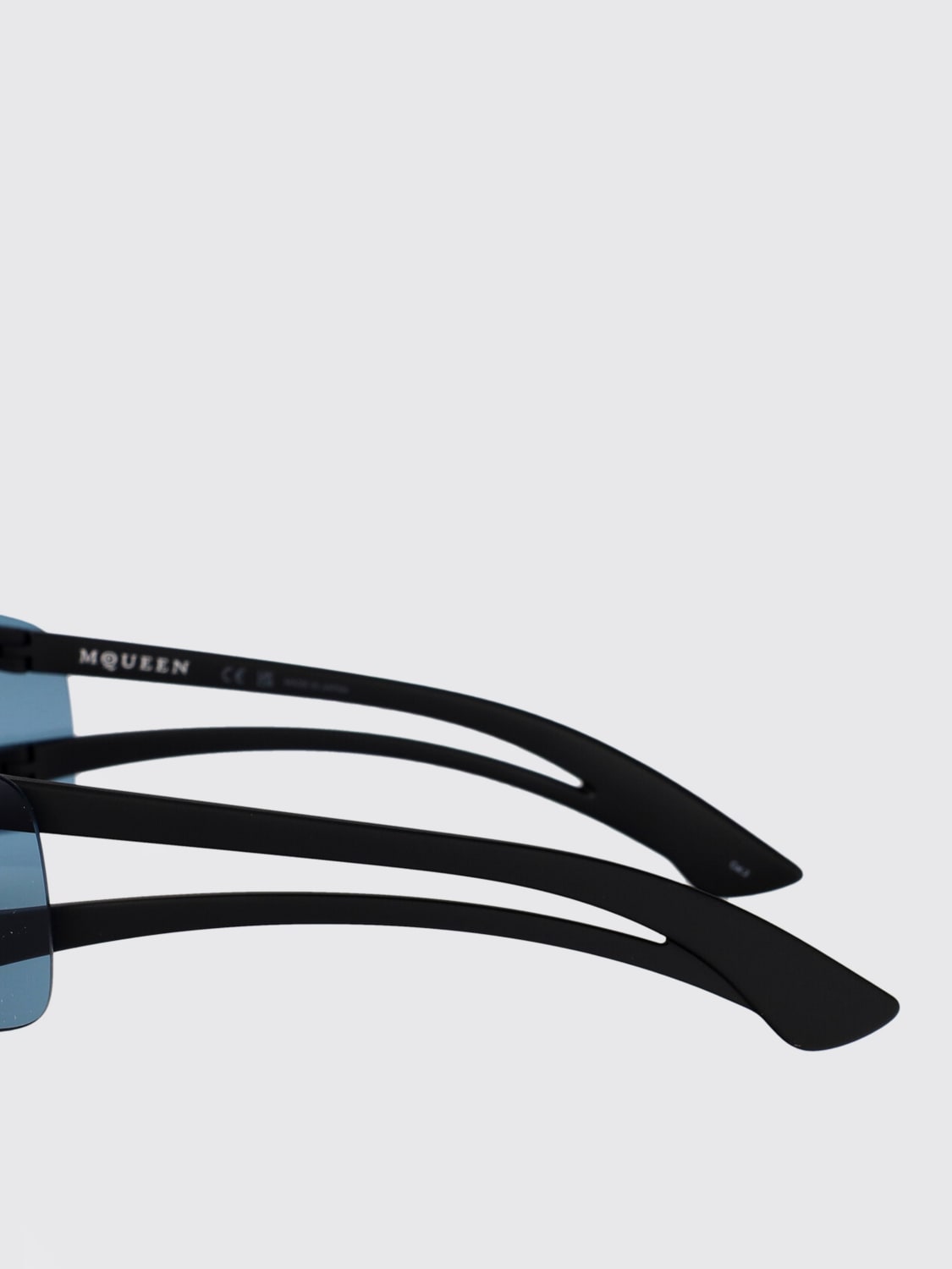 MCQUEEN SUNGLASSES: Sunglasses men McQueen, Black 1 - Img 3