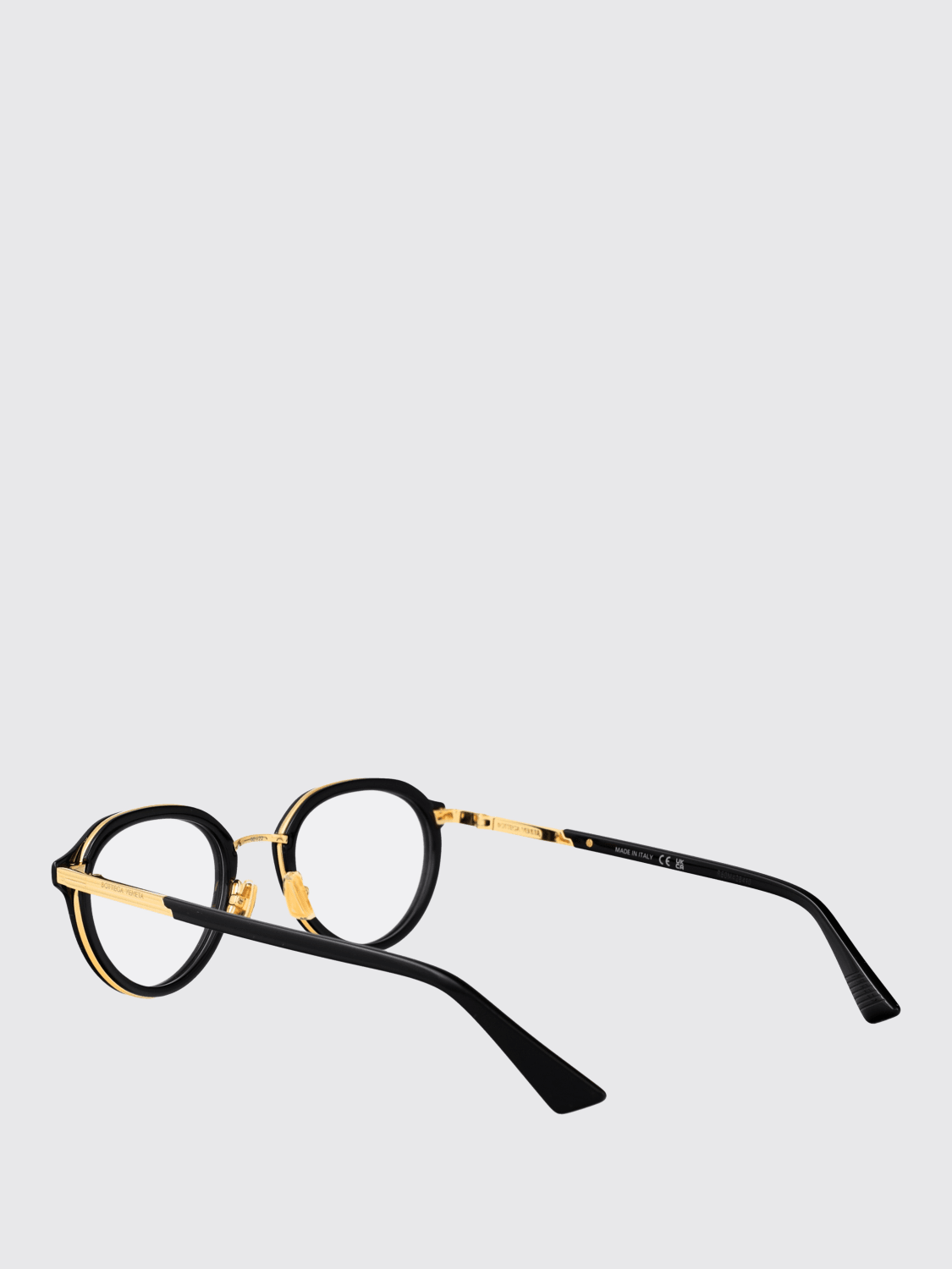 BOTTEGA VENETA OPTICAL FRAMES: Optical frames men Bottega Veneta, Black - Img 3