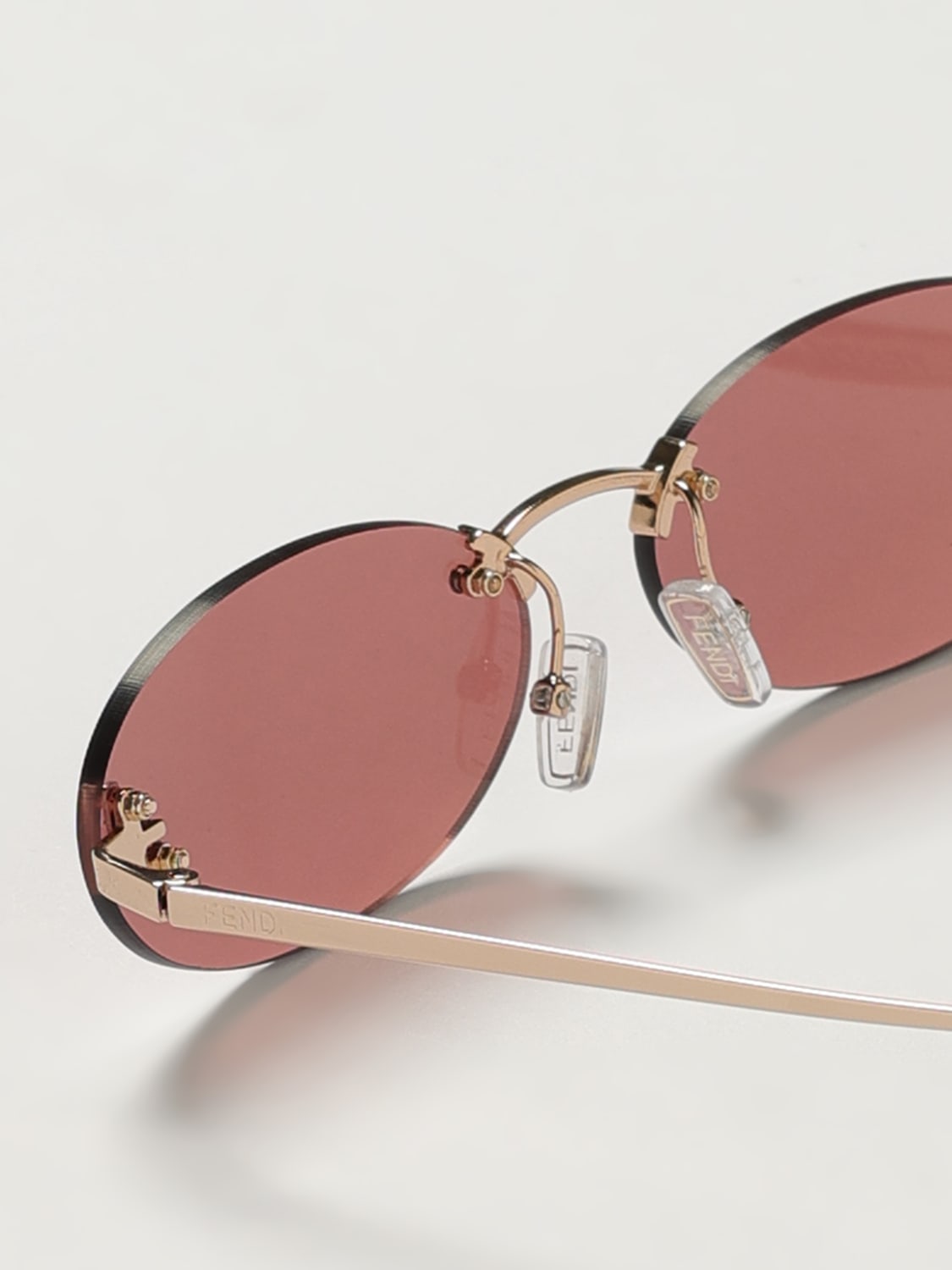 FENDI SONNENBRILLE: Sonnenbrillen damen Fendi, Gold - Img 4