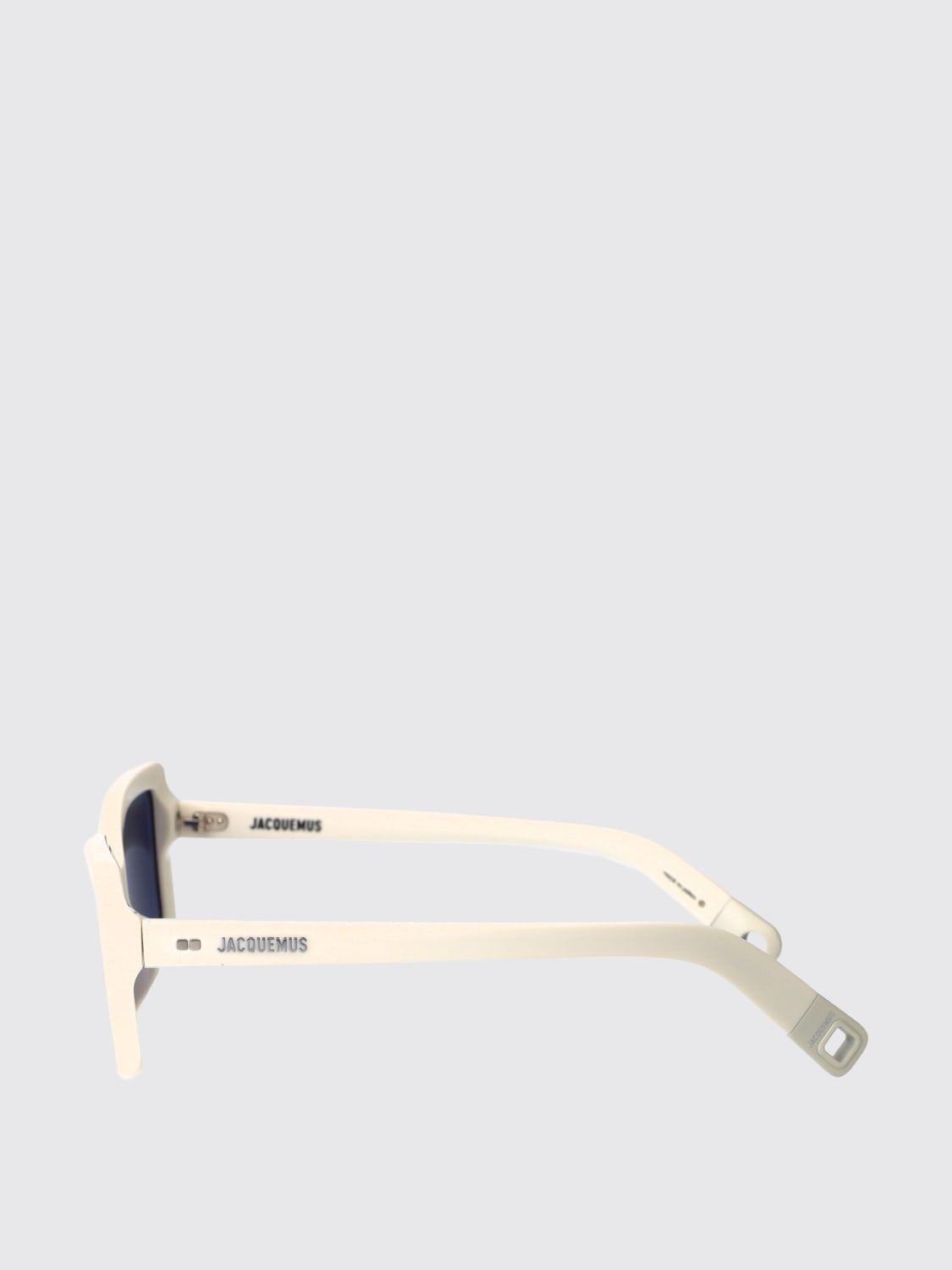 JACQUEMUS: Sunglasses men - White | Jacquemus sunglasses
