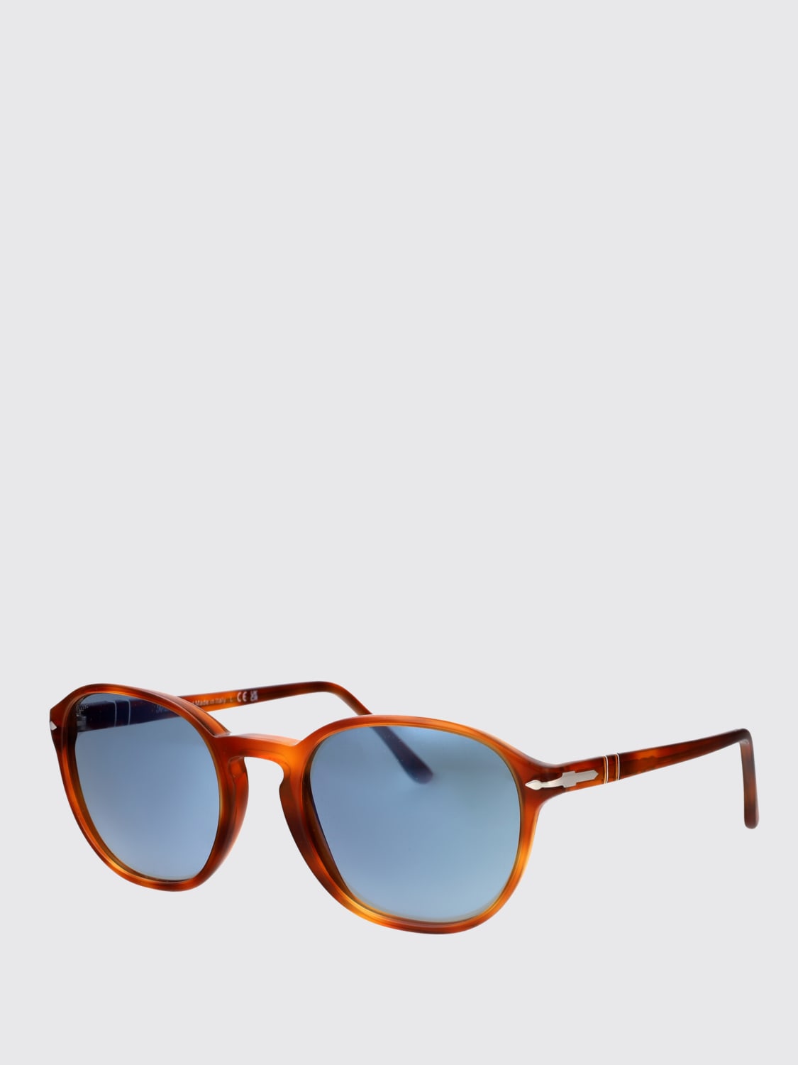 PERSOL OCCHIALI DA SOLE: Occhiali da sole in acetato Persol, Marrone - Img 1