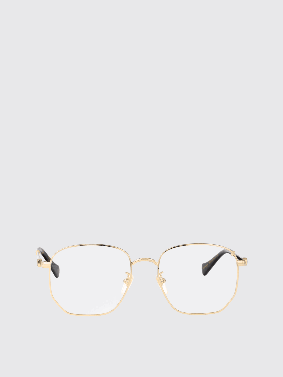 GUCCI OCCHIALI DA VISTA: Occhiali da vista in metallo Gucci, Oro - Img 2