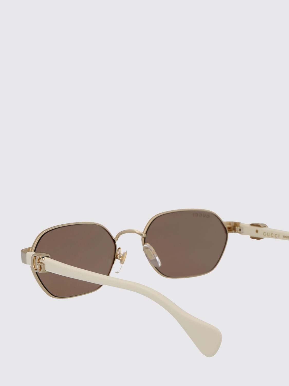 GUCCI SUNGLASSES: Sunglasses woman Gucci, Gold - Img 4