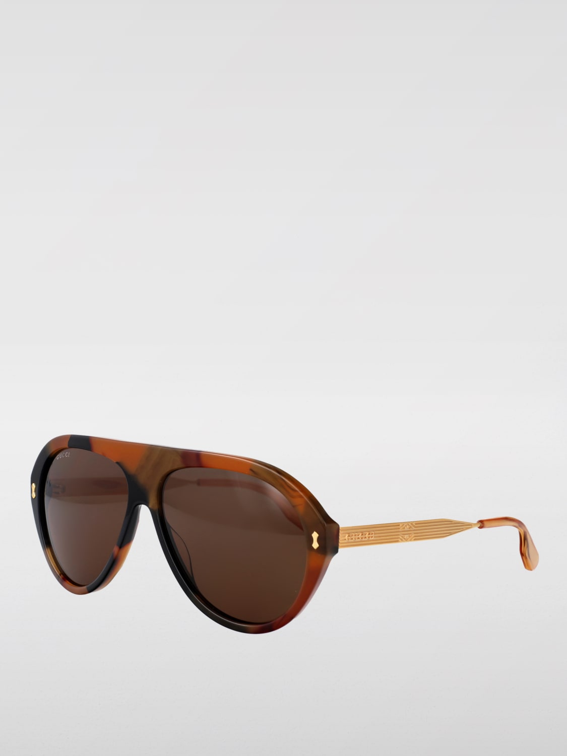 GUCCI GAFAS DE SOL: Gafas de sol hombre Gucci, Oro - Img 1