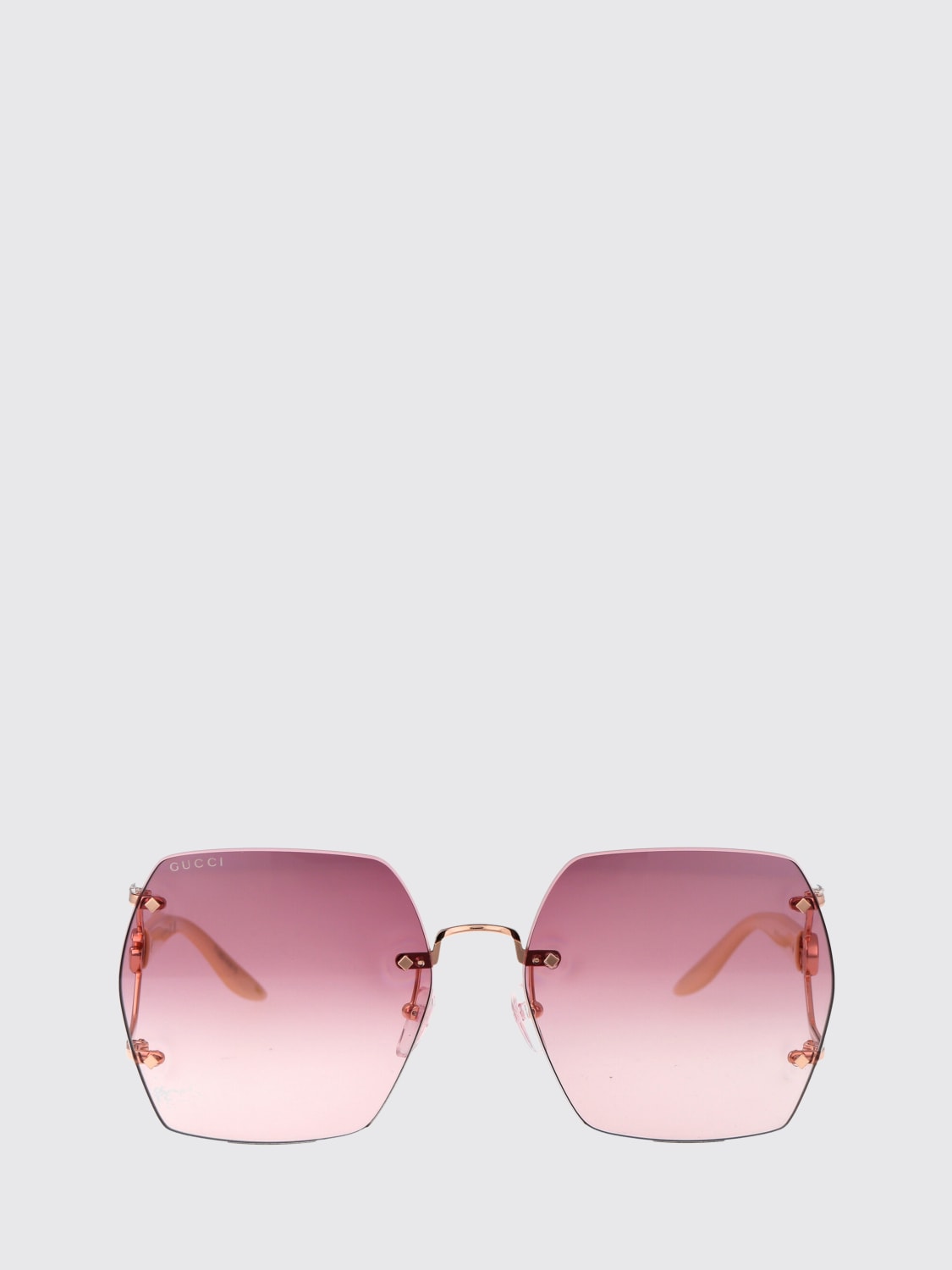 GUCCI SUNGLASSES: Sunglasses woman Gucci, Gold - Img 2