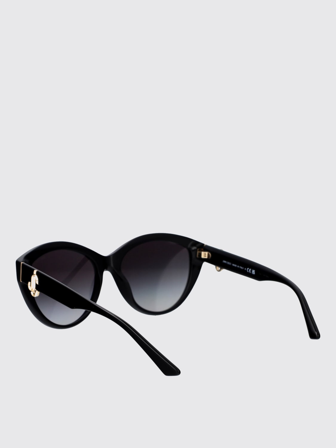 サングラス JIMMY CHOO Woman Sunglasses Black 1 0JC5005 50418G Jimmy Choo 0JC5005 55 50418G Black Gradient Glitter | Sunglasses