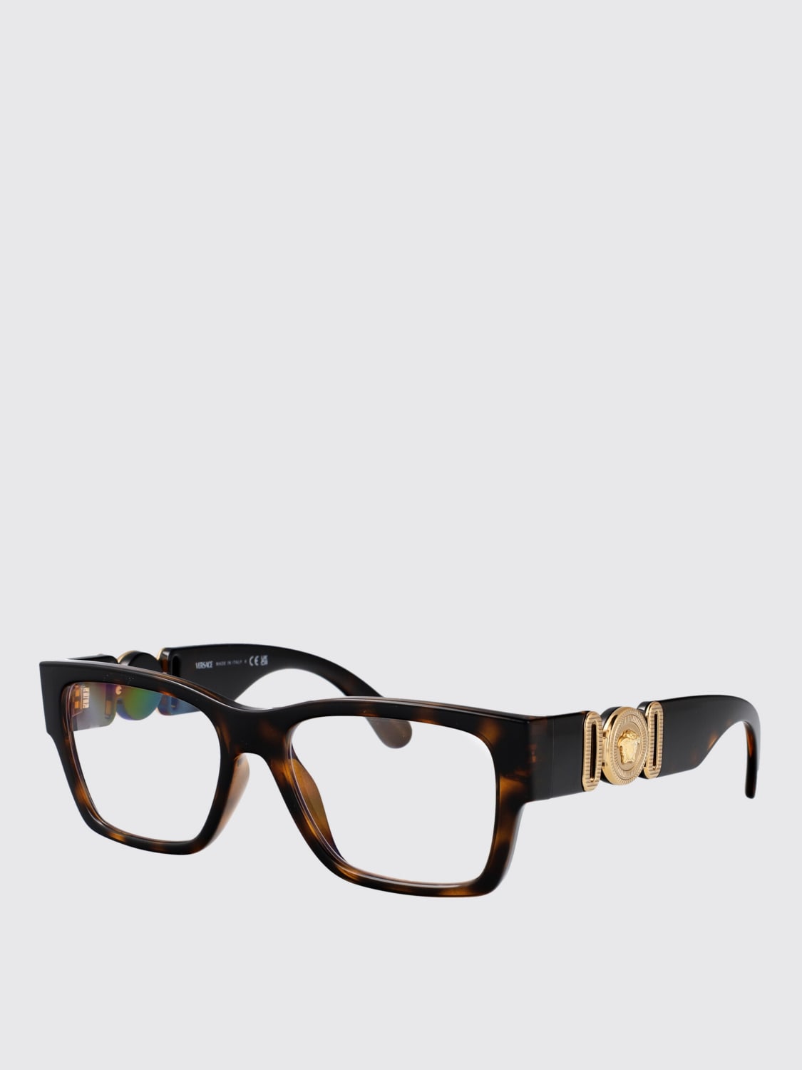 VERSACE OPTICAL FRAMES: Optical frames men Versace, Brown - Img 1